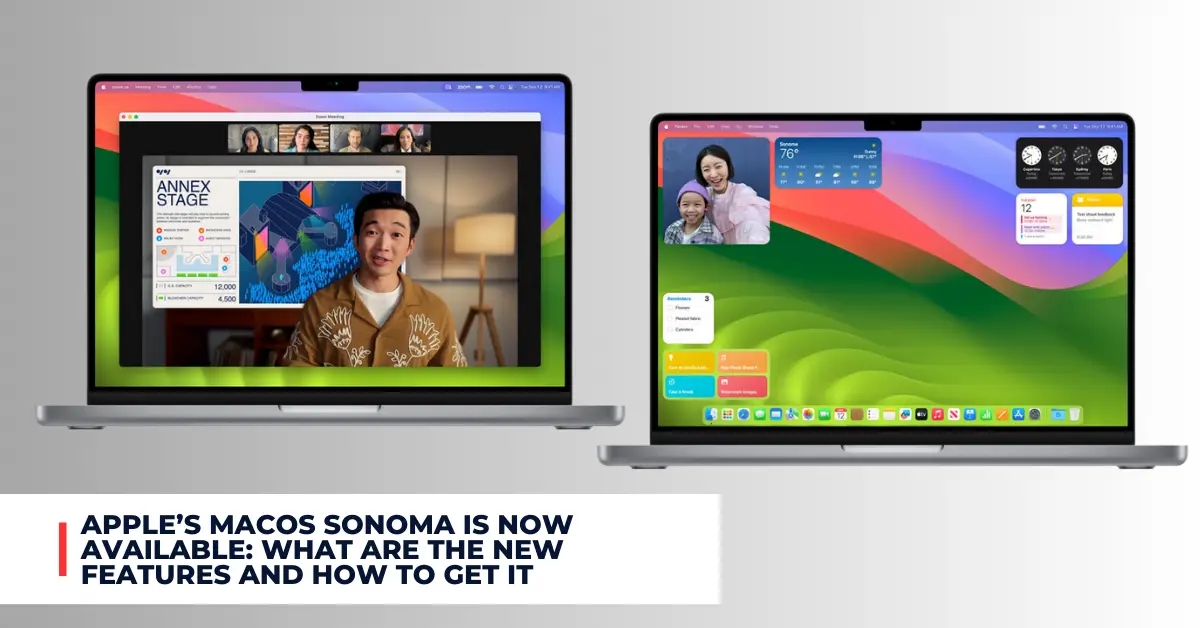 Apples Macos Sonoma Is Now Available What Are The New Features And