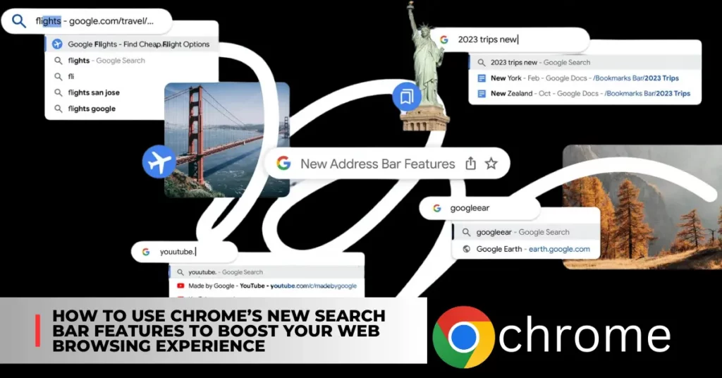 Chrome's search bar updates