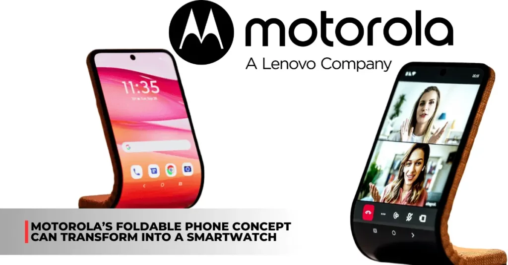 Motorola's foldable display concept